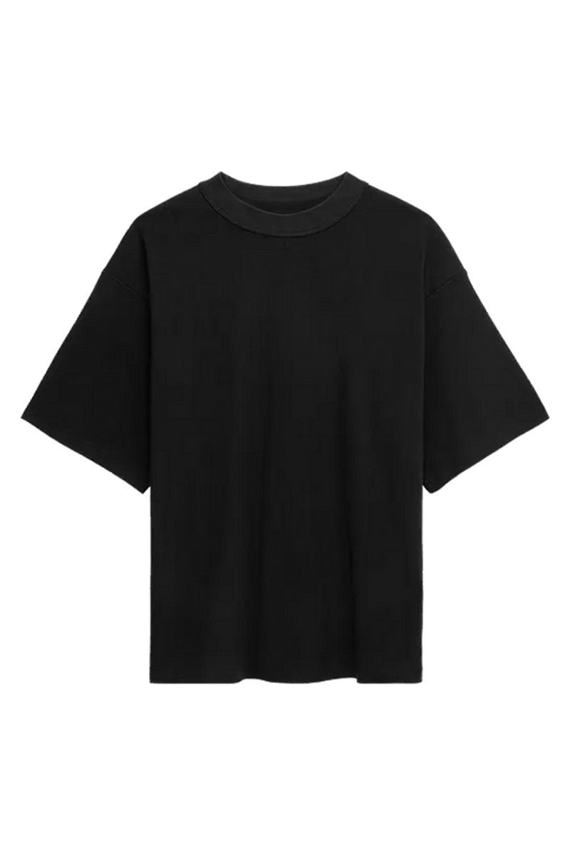 BLANK TEE BLACK