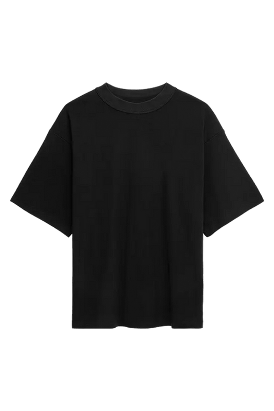 BLANK TEE BLACK